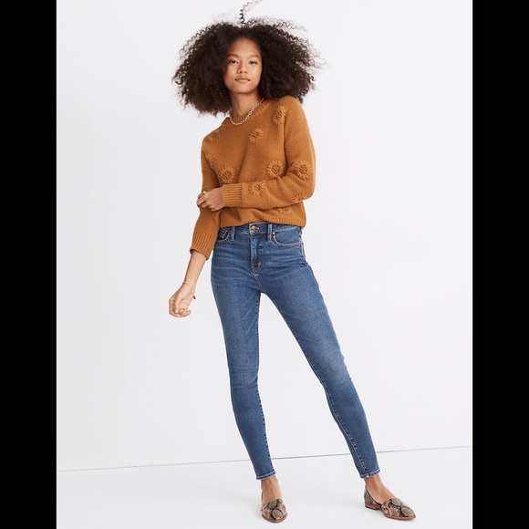 Madewell Denim - Madewell 10" High-Rise Skinny Jeans in Wendover Wash: TENCEL‎ Denim Edition